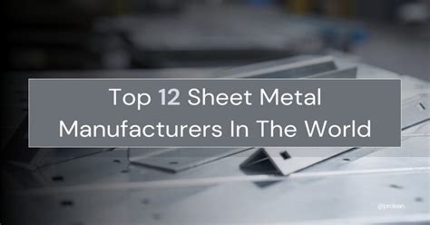 sheet metal manufacturers in chicago